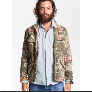 Scotch and Soda recoloured Army Floral jacket